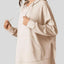 Drawstring Slit Long Sleeve Hoodie - Korvel