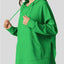 Drawstring Slit Long Sleeve Hoodie - Korvel