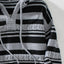 Drawstring Striped Long Sleeve Hooded Sweater - Korvel