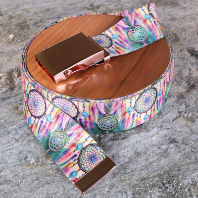 Dream Catcher Belt - Versatile Sizes & Custom Buckles