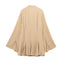 Robe Slim Fit Élégante pour Femmes en Abricot