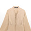 Robe Slim Fit Élégante pour Femmes en Abricot