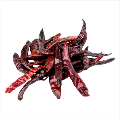 Pimientos Rojos Secos Premium - Chile Tailandés Entero