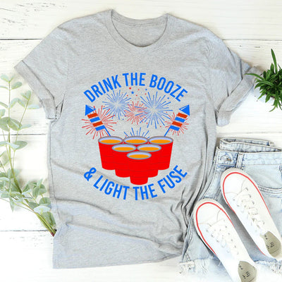Drink The Booze & Light The Fuse Tee - Korvel