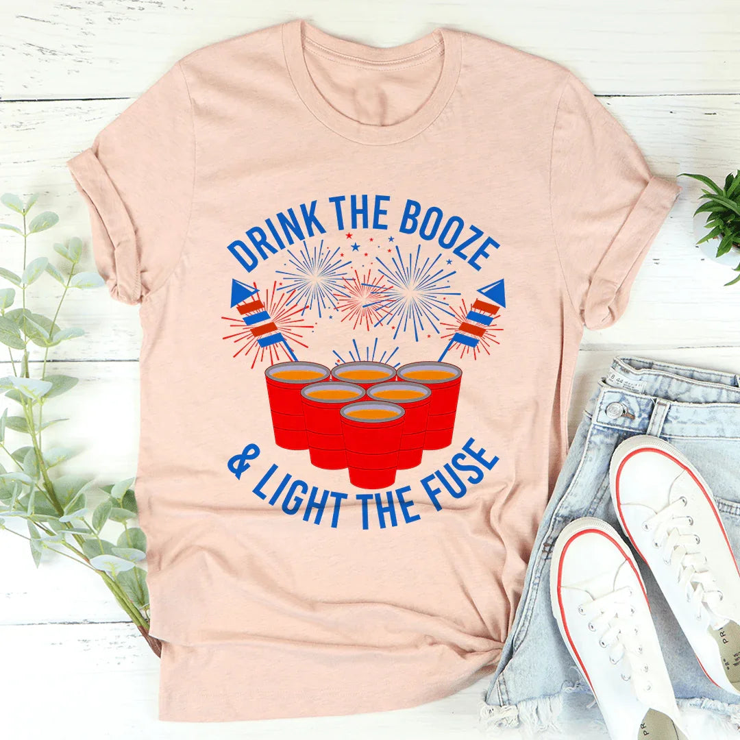 Drink The Booze & Light The Fuse Tee - Korvel