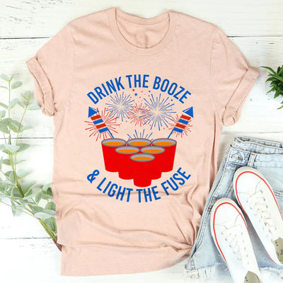 Drink The Booze & Light The Fuse Tee - Korvel