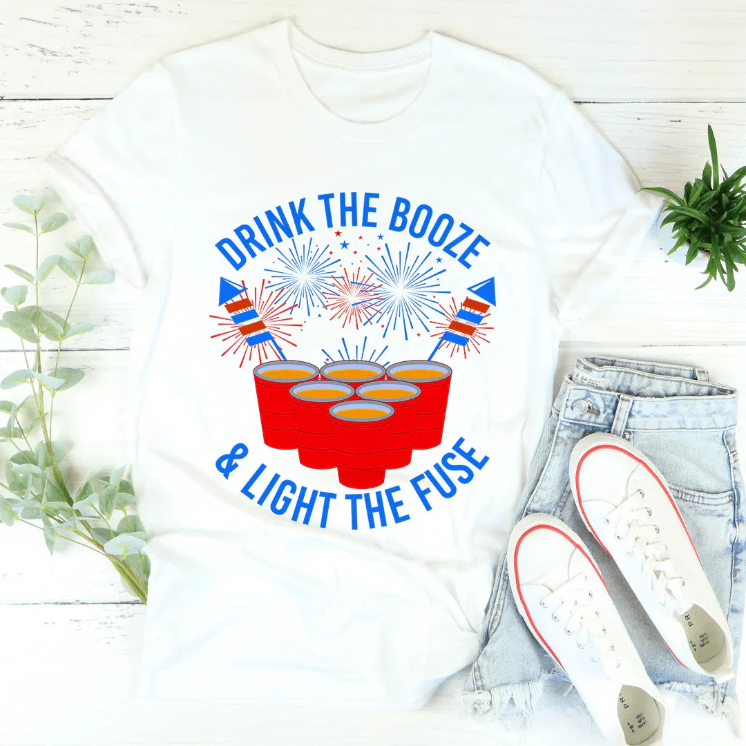 Drink The Booze & Light The Fuse Tee - Korvel