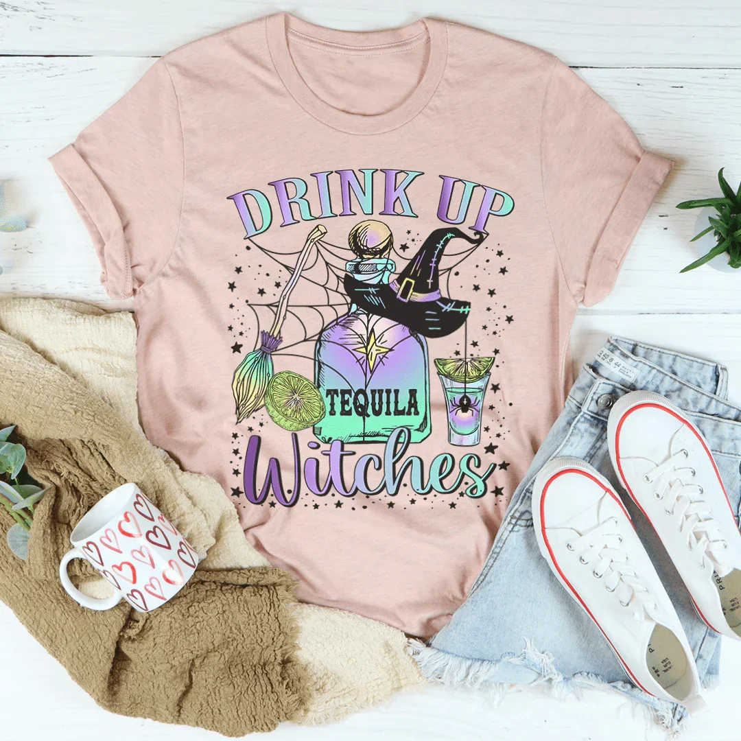 Drink Up Witches Tequila Tee - Korvel