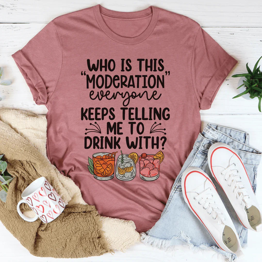 Camiseta Beber con moderación