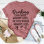 Memory Loss Humor Tee - Korvel