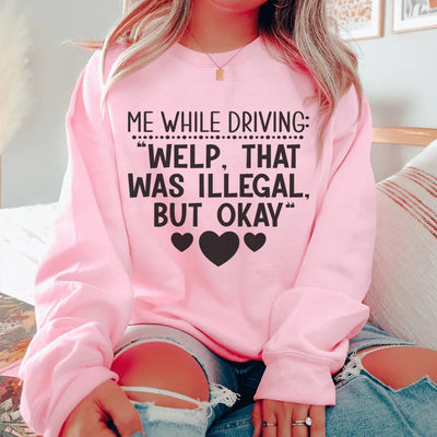 Premium Driving Sweatshirt