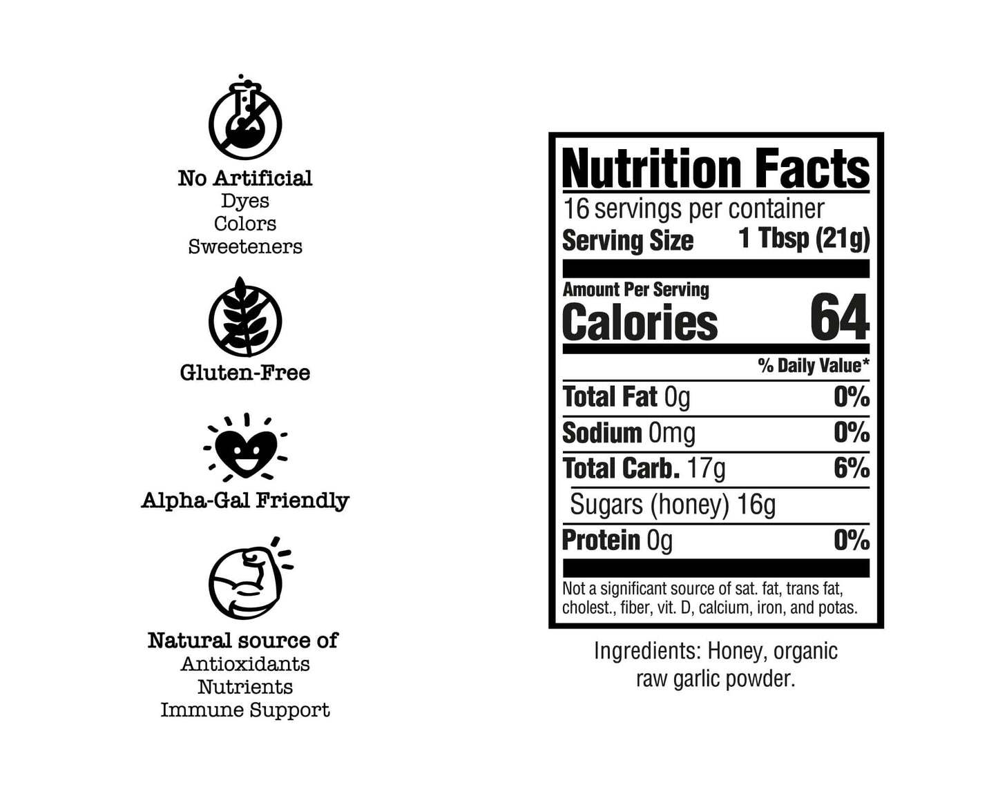 Rociador de miel y ajo