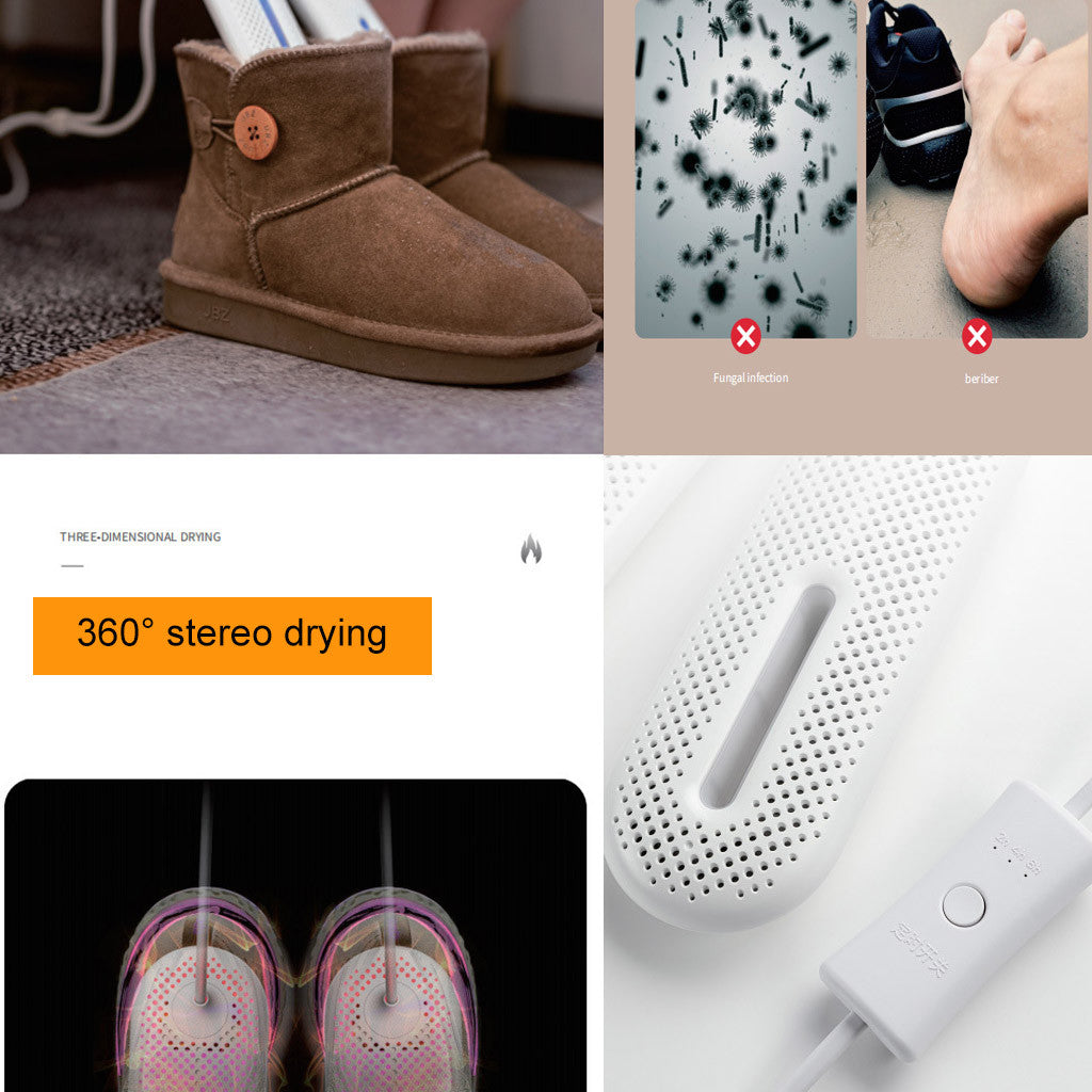 Sèche-chaussures Premium avec technologie de chauffage à 360°