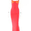 Vestido Maxi Bodycon Sin Tirantes Elegante