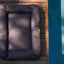 Premium Waterproof Lounger Dog Bed in Gray