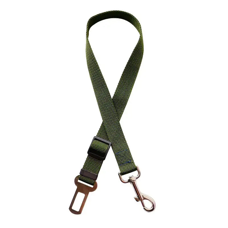 Cinturón de Seguridad Ajustable para Perros para un Viaje Seguro