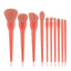 Ensemble de pinceaux de maquillage professionnels de 10 pièces avec poils naturels