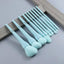 Ensemble de pinceaux de maquillage professionnels de 10 pièces avec poils naturels