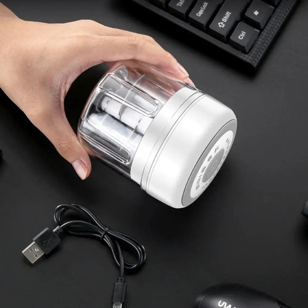 Premium Electric Mini Garlic Press & Vegetable Chopper
