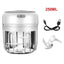 Premium Electric Mini Garlic Press & Vegetable Chopper