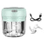 Premium Electric Mini Garlic Press & Vegetable Chopper
