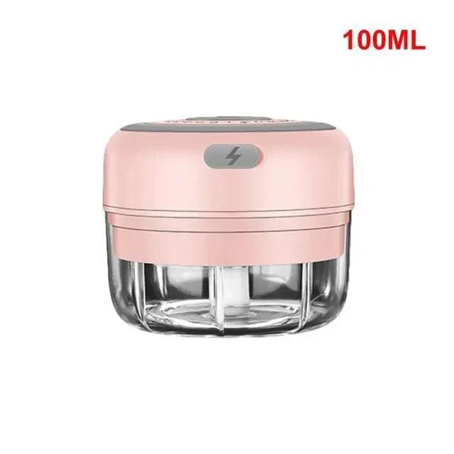 Premium Electric Mini Garlic Press & Vegetable Chopper
