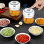 Premium Electric Mini Garlic Press & Vegetable Chopper