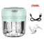 Premium Electric Mini Garlic Press & Vegetable Chopper