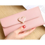 Portefeuille en Cœur de Luxe pour Femmes - Élégant et Pratique
