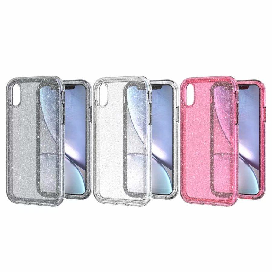 Durable Glitter Transparent Case for iPhone 14 Pro Max