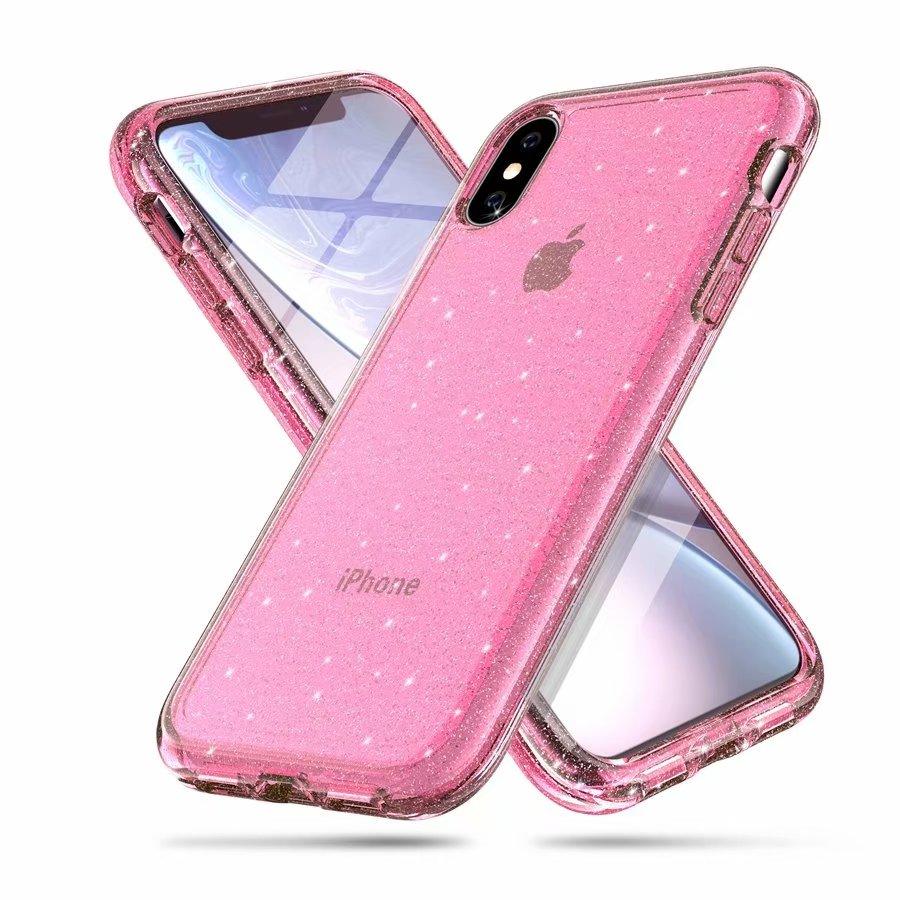 Durable Glitter Transparent Case for iPhone 14 Pro Max