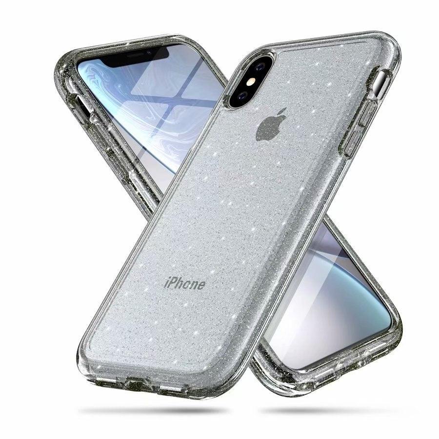Durable Glitter Transparent Case for iPhone 14 Pro Max