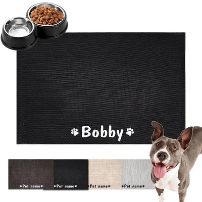 Durable Waterproof Pet Feeding Mat - Non-Slip Design