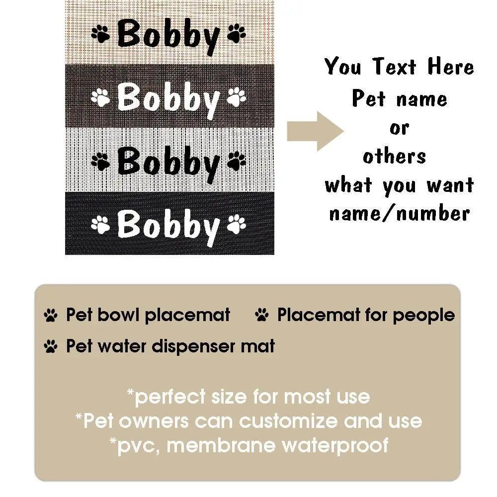 Durable Waterproof Pet Feeding Mat - Non-Slip Design