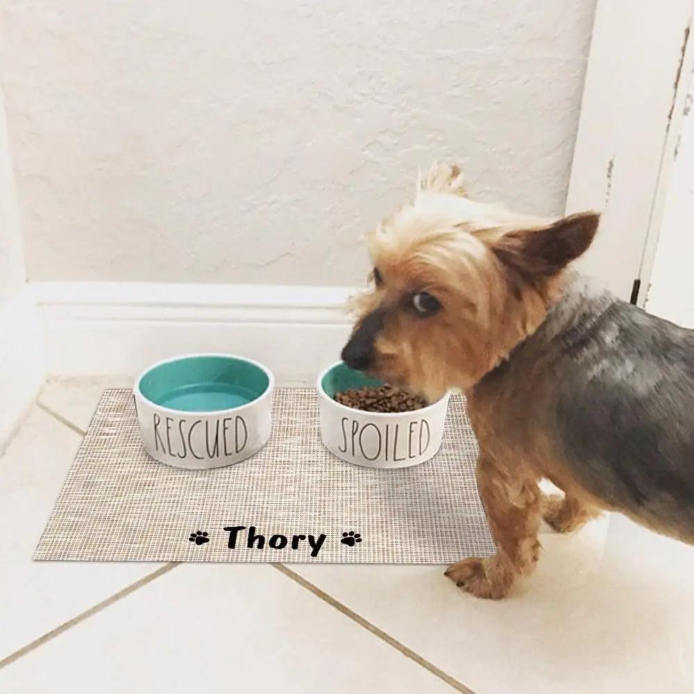 Durable Waterproof Pet Feeding Mat - Non-Slip Design