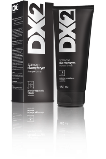 DX2 Anti Hair-Loss Shampoo for Men -Prevents Excessive Hair Loss, Restores Follicles, and Reinvigorates Shrunken Hair with Pronalen Fibro Actif -150ml - Korvel