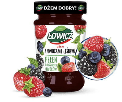 Lowicz Jam Forest Fruits - 280g