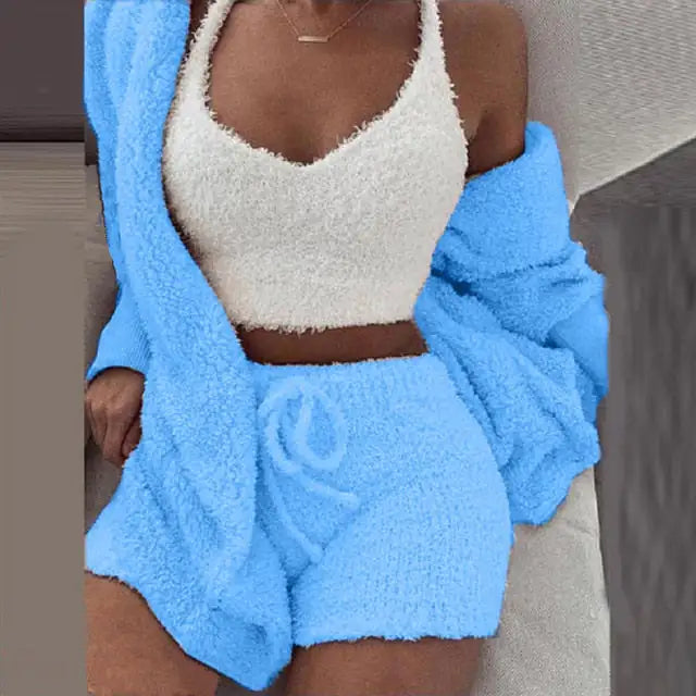 Ensemble de Pyjama Tricoté Confortable
