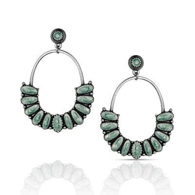 Desert Blossom Turquoise Earrings - Korvel