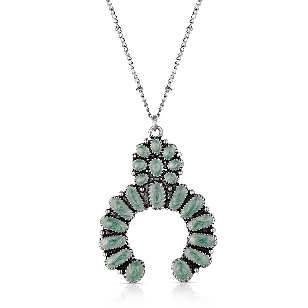 Elegant Santa Fe Blossom Pendant Necklace - Korvel