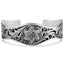 Southwest Desert Marigold Floral Cuff Bracelet - Korvel