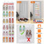 Over the Door 24-Pocket Shoe Rack Organizer
