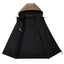 Color-Blocking Euro-American Style Reversible Cotton Jacket