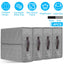 4-Piece Foldable Bed Sheet Organizers for Neat Storage