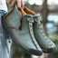 Men's Stylish Ankle Boots with Zipper for Outdoor Activities