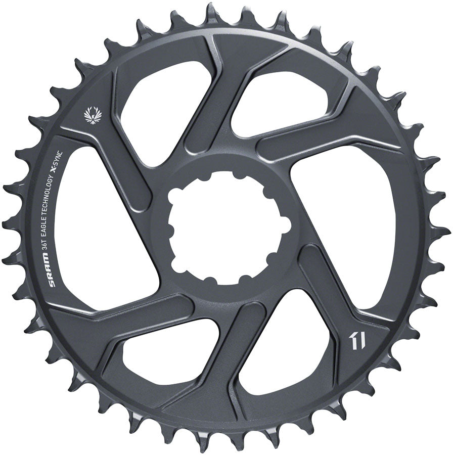 SRAM 36T X-Sync 2 SL Direct Mount Eagle Chainring - Gris Lunar