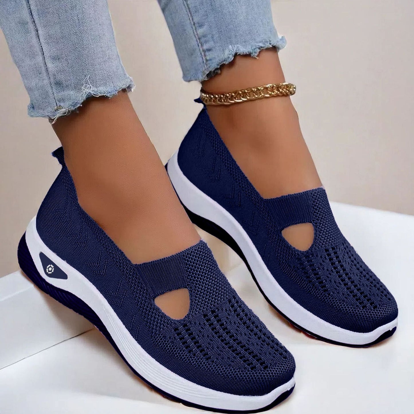 Ballerines en maille respirante pour femmes - Élégantes et confortables