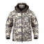 Ruins Russian Camouflage Shark Skin Shell Jacket Suit