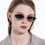 Gafas de sol de metal con marco pequeño y elegante