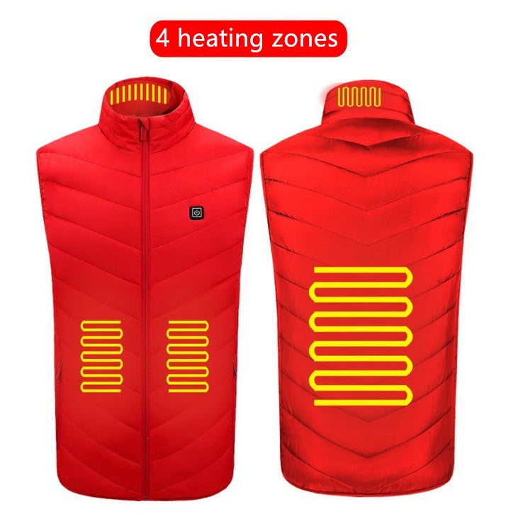 Premium Heated Vest with USB Charging for Winter Comfort